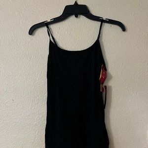 New black cami tank top